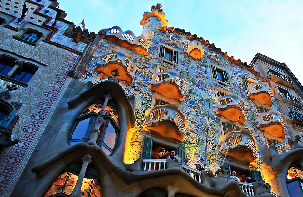 Gaudi’s Barcelona Credit Christine Zenino from Chicago, US, CC BY 2.0 <https://creativecommons.org/licenses/by/2.0>, via Wikimedia Commons