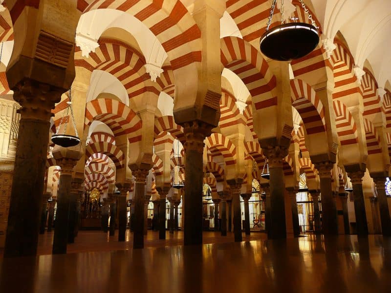 Mezquita in Cordoba interior