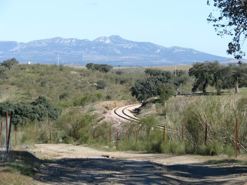 Route on Camino de Santiago