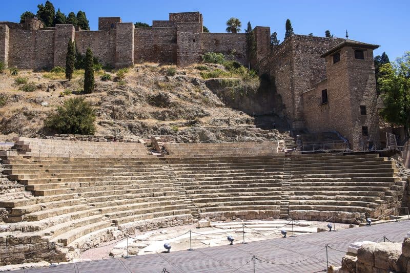 Roman theatre in Malaga