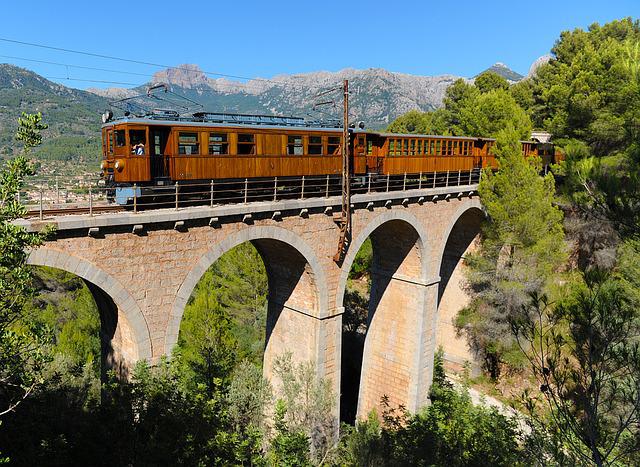 Kereta Soller - salah satu perjalanan kereta yang paling banyak dilakukan di Spanyol