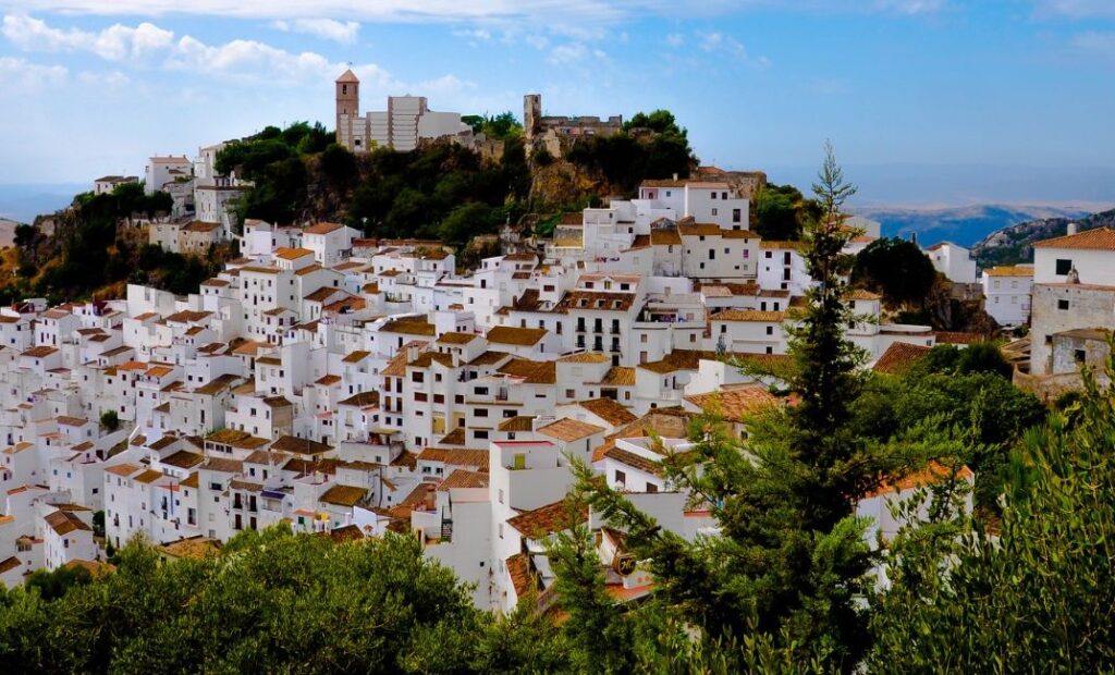 Casares village - one of the most beautiful in Spain