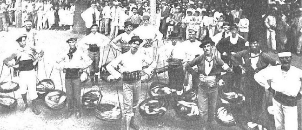 Cenacheros tahun 1910 di Malaga