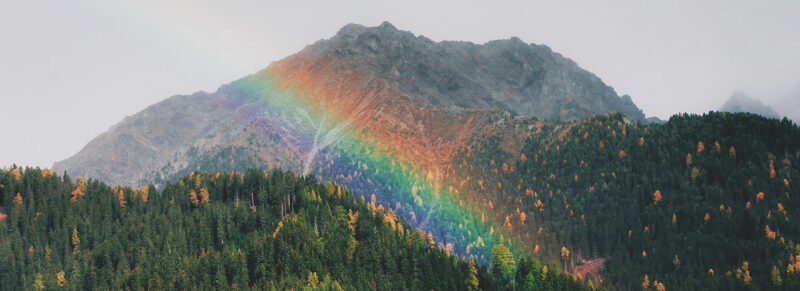 Rainbow-mountains