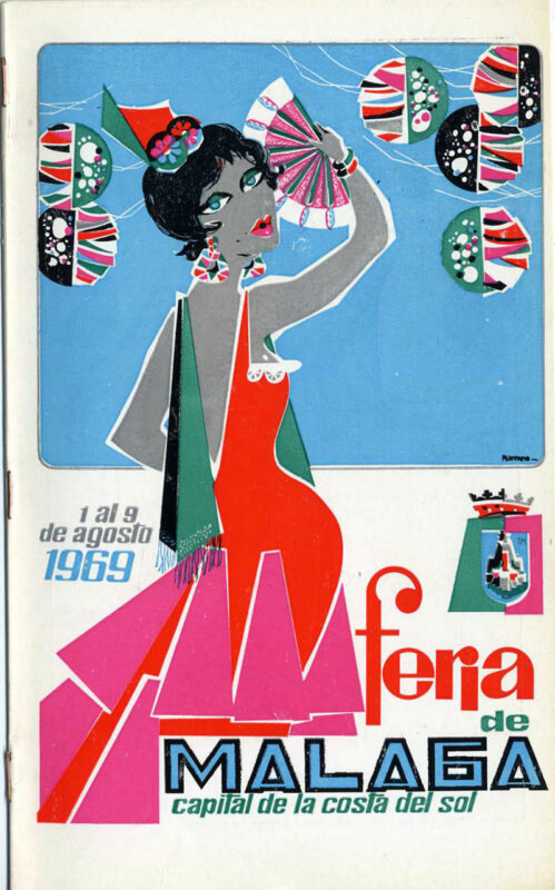 Malaga feria poster 1969