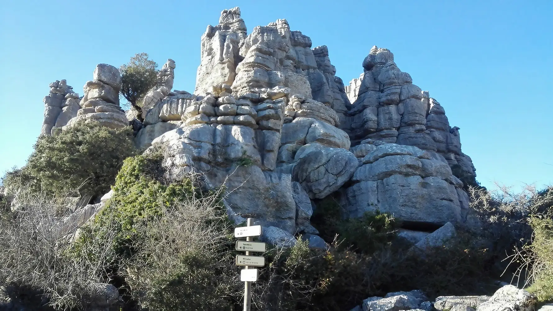Limestone landscape of El Torcal near Antequera - © TURISMO ANDALUZ