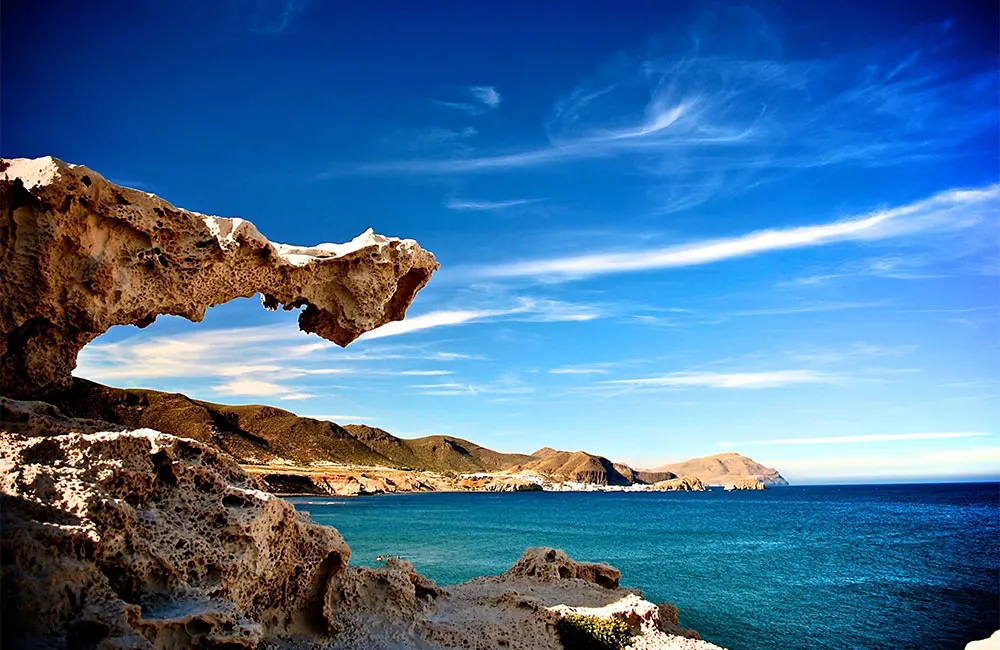 Exploring Andalucia’s Natural Parks 2 Playa del Arco in Almeria. Credit: 2$k€tchY4U via Flickr under CC BY 2.0 License https://creativecommons.org/licenses/by-nd/2.0/