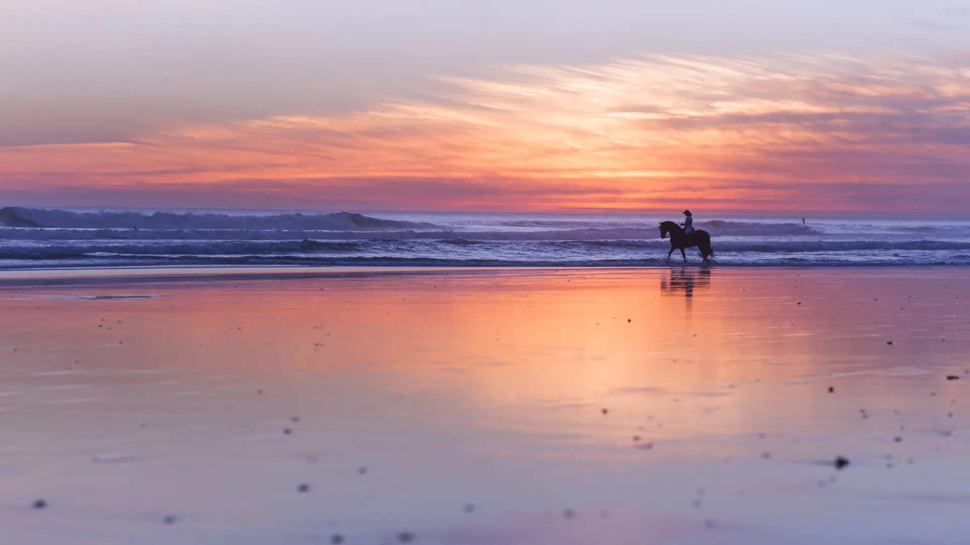 The Costa de la Luz: El Rocío to Tarifa 3 Sunset at Playa del Palmar