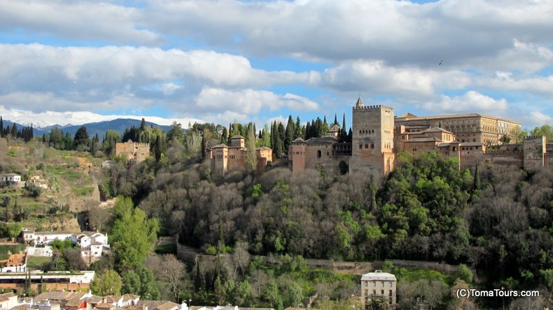 Granada Alhambra by Train