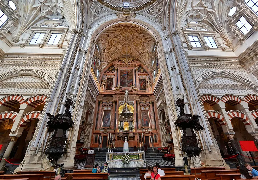 Interior of Cordoba Cathedral