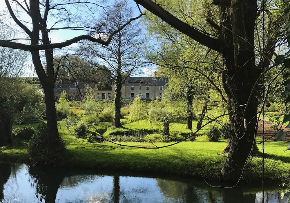 Mangerton House sits in acres of private gardens and woodland