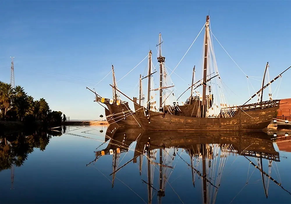 TOMA Spotlight: 8 Beautiful villages in Andalucia 7 Palos: Muelle de las Carabelas at Palos de la Frontera. Image courtesy of Turismo Huelva