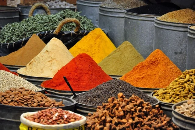 mixture of spices in tangier