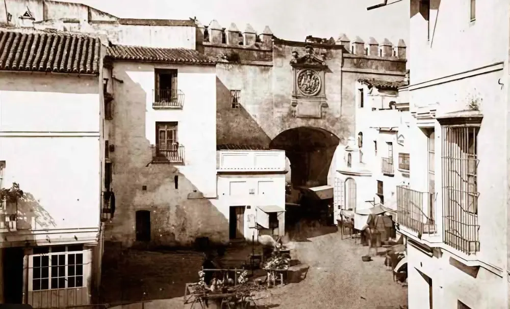 Seville’s Atarazanas - Medieval shipyards restored 2 Archival images of Seville’s Atarazanas. Image credit: https://hiddenarchitecture.net/las-atarazanas