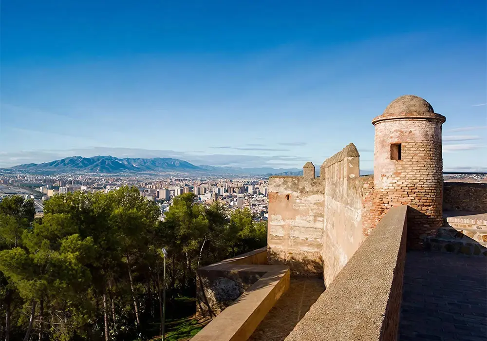Gibralfaro Castle, Malaga Image: Malaga turismo