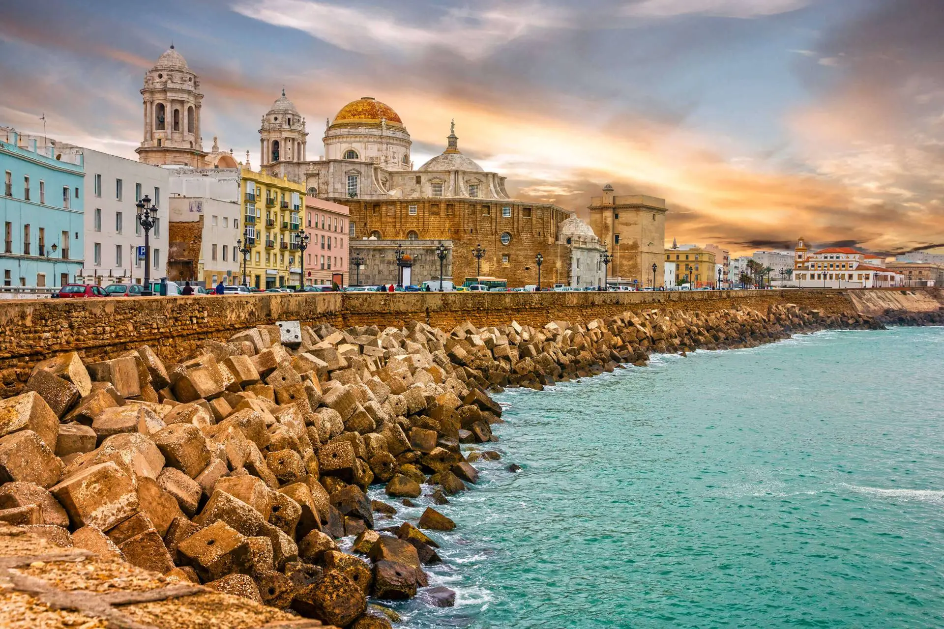 Cadiz with Cathedral
