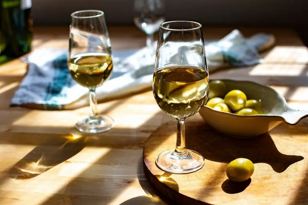 Why Sherry is the most misunderstood wine in the world 4 Fino or Manzanilla are great with olives and salty fish. Created in Canva