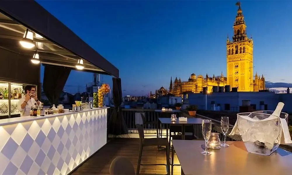 View of La Giralda from Eurostars Sevilla Boutique. Credit: Eurostars Sevilla Boutique