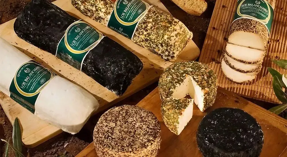 A range of Zuheros cheese. Image credit: Fiesta del Queso